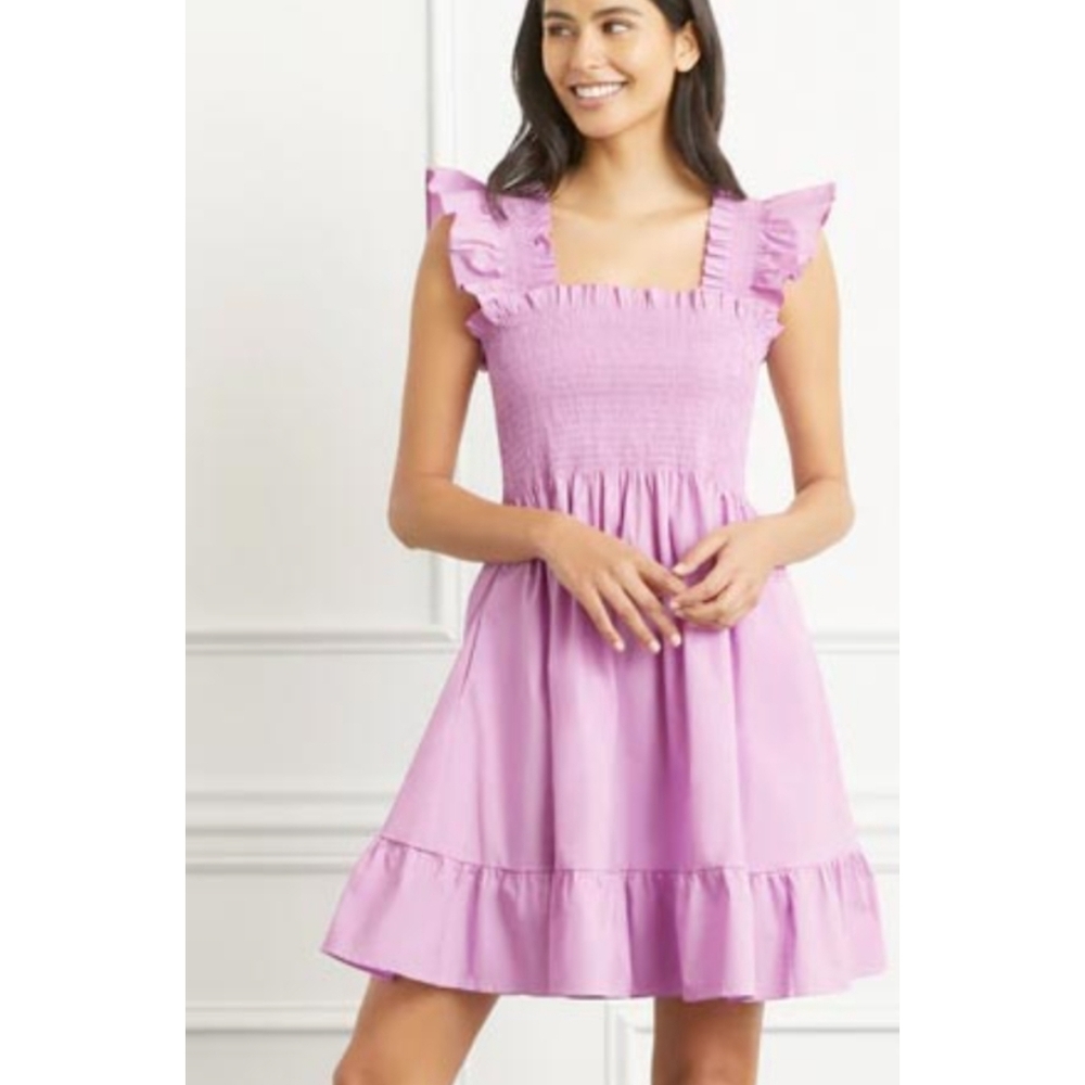 Hill House Elizabeth Nap Dress In Lilac Sky